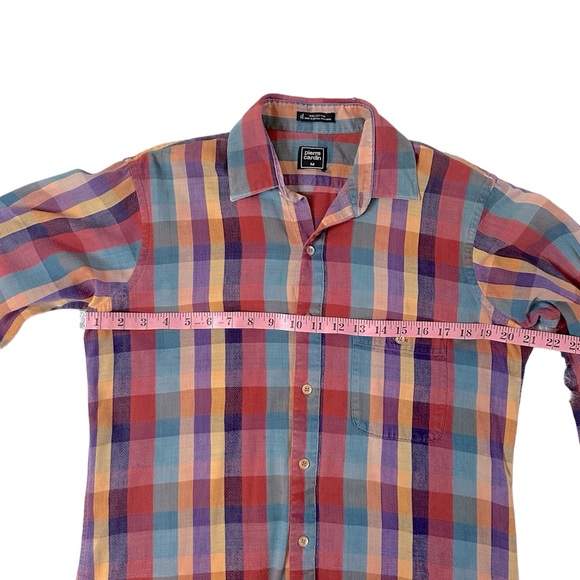 Pierre Cardin Vintage Long Sleeve 100% Cotton Size Medium - Picture 8 of 11